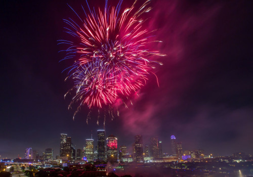 The Magic of Fireworks in Houston, TX